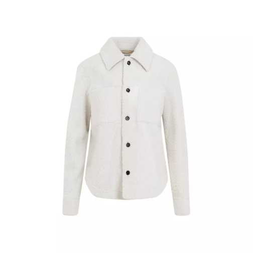 Bottega Veneta Shearling Jacket White 