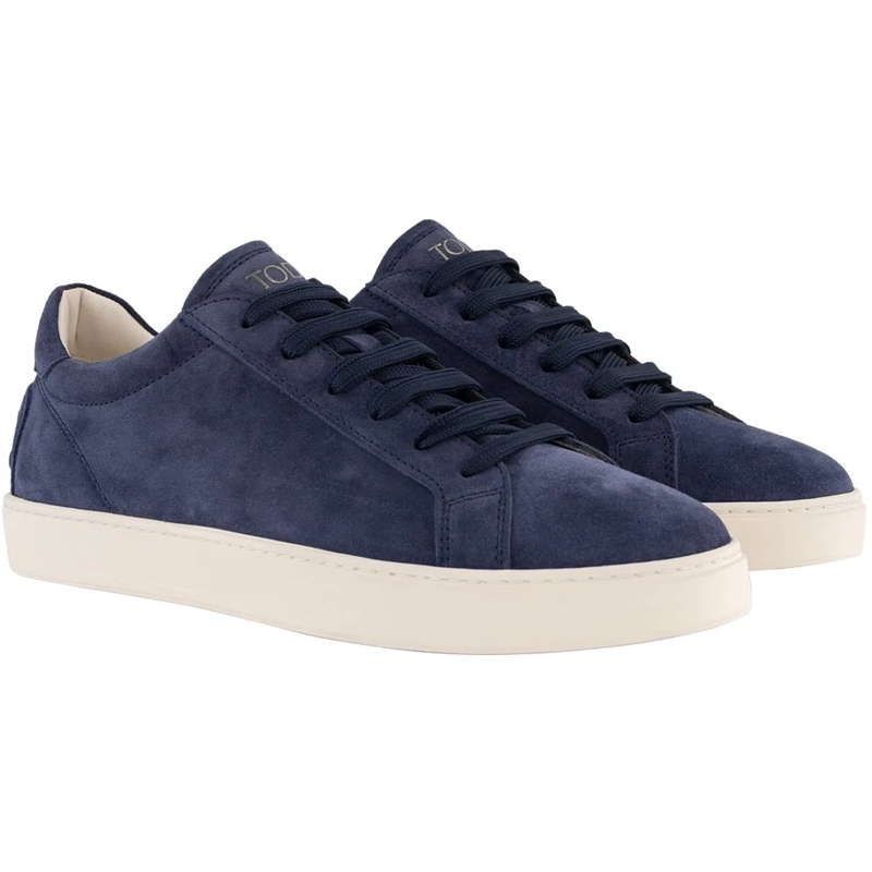 Tod's Low-Top-Sneaker Allacciata Cassetta L blau