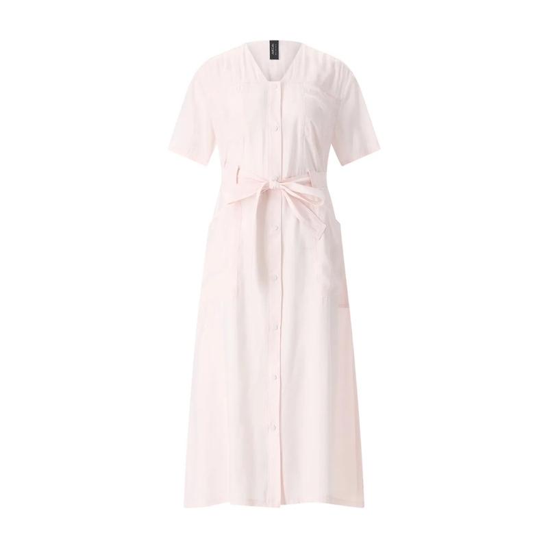 Marc Cain Minikleid Tailliertes Midikleid grün