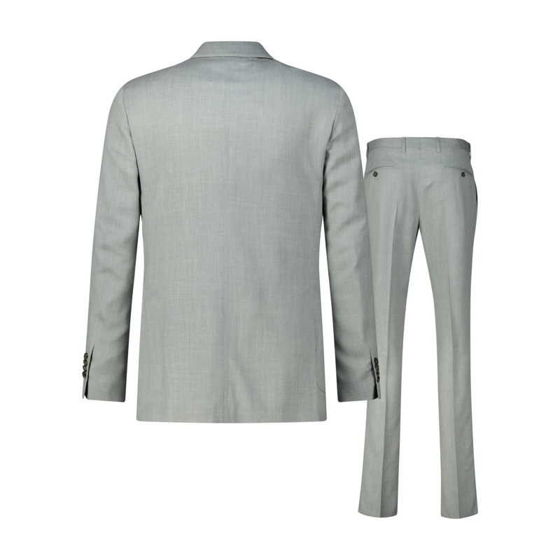 Lardini Anzugkombination Zweiteiliger Anzug aus Woll-Mix grau(Image 2)