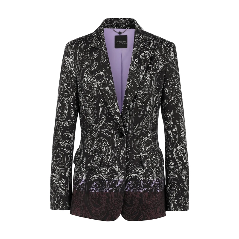 Marc Cain Blazer Blazer aus Jersey schwarz