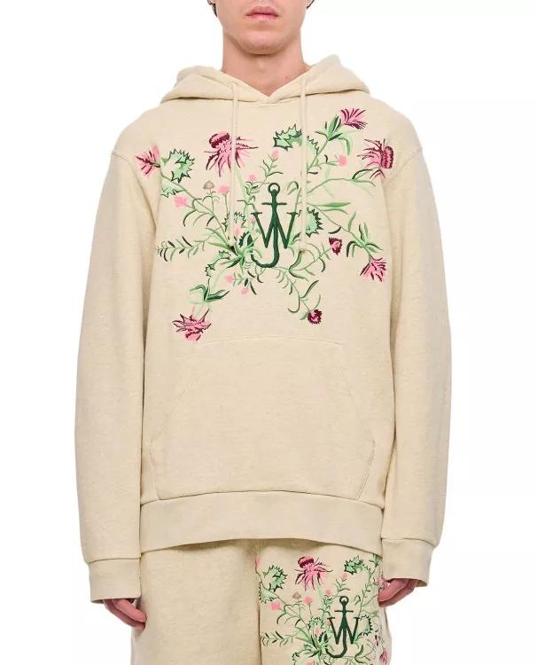 J.W.Anderson - Pol Thistle Embroidery Hoodie - Größe L -