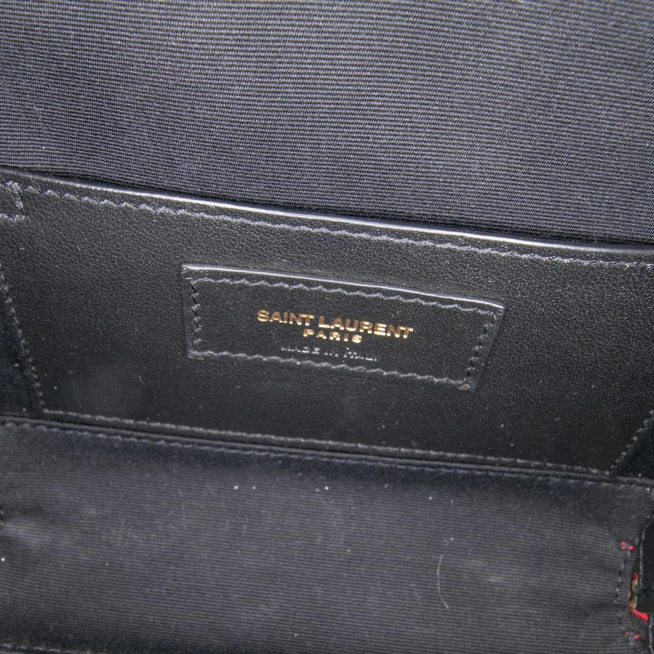 Thumbnail - Saint Laurent Bauchtaschen - Lambskin Matelasse Monogram Vicky Belt Bag - Gr. ONE SIZE - in Rot - für Damen