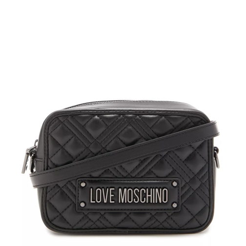 Love Moschino Love Moschino Quilted Bag Schwarze Umhängetasche J Schwarz Crossbody Bag