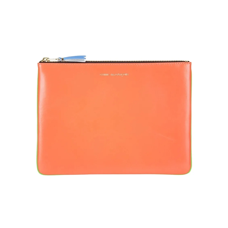 Comme des Garcons Geldbörse Fluorescent Envelope Wallet Orange