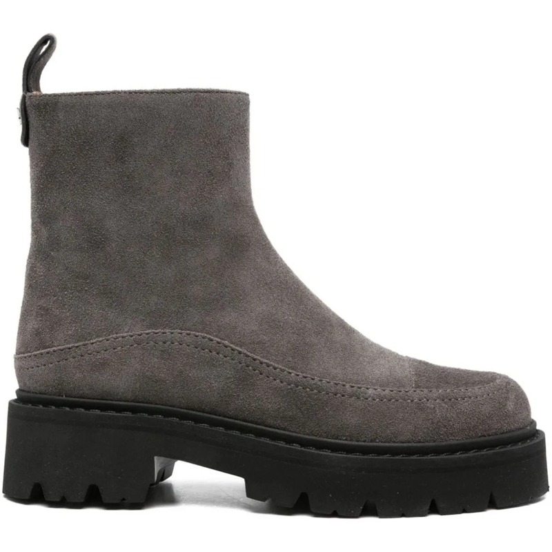 Emporio Armani Bottes Boots Grey grau