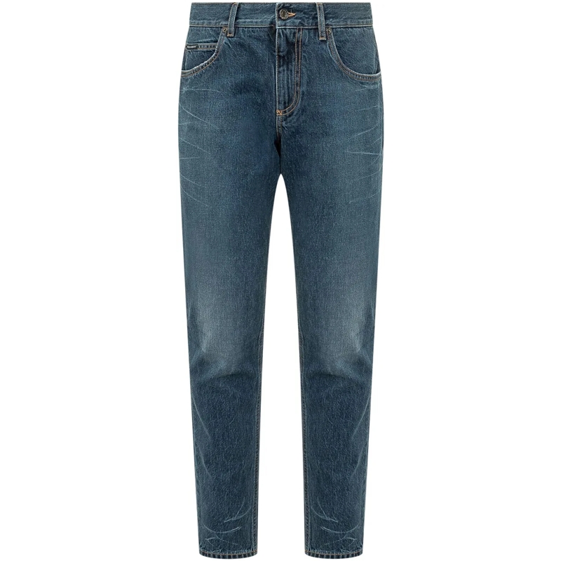 Dolce&Gabbana Jeans à jambe droite Pantalone blau