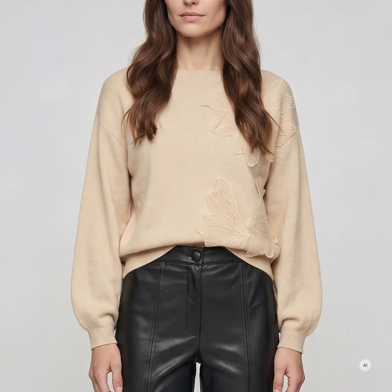 Marc Aurel Pullover Dieser Pullover aus elastischem Alpaka-Mix-Garn mi beige(Image 3)