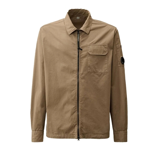 CP Company Legere Oberteile overhsirt walnut schwarz