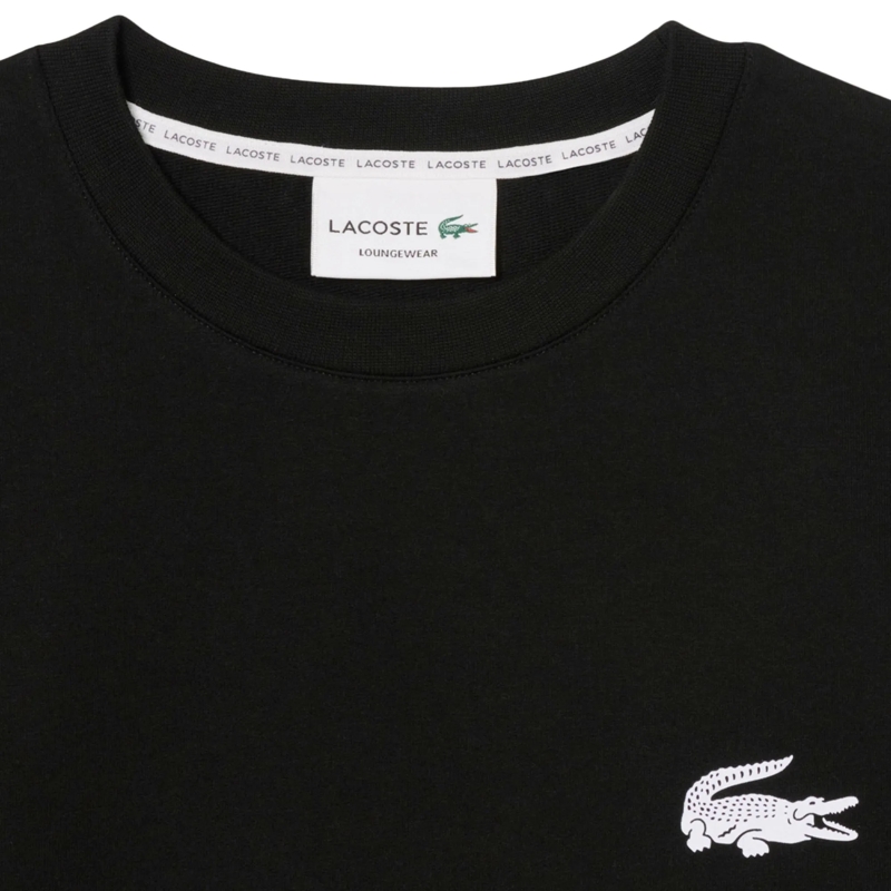 Lacoste  Lacoste LACOSTE Damen Sweatshirt, Rundhals - Loung schwarz(Image 3)