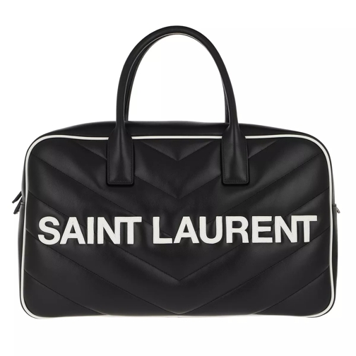 Saint Laurent Sport Tote Bag Nero Blanc Bowling Bag
