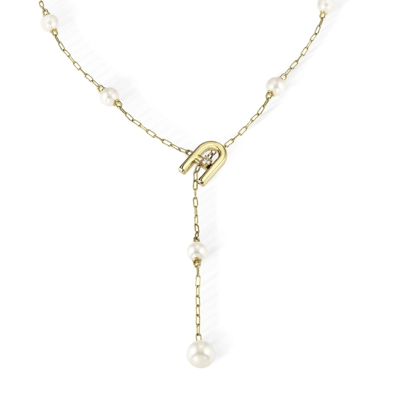 Furla Mittellange Halskette Halskette Furla Arch Pearl gold(Image 3)