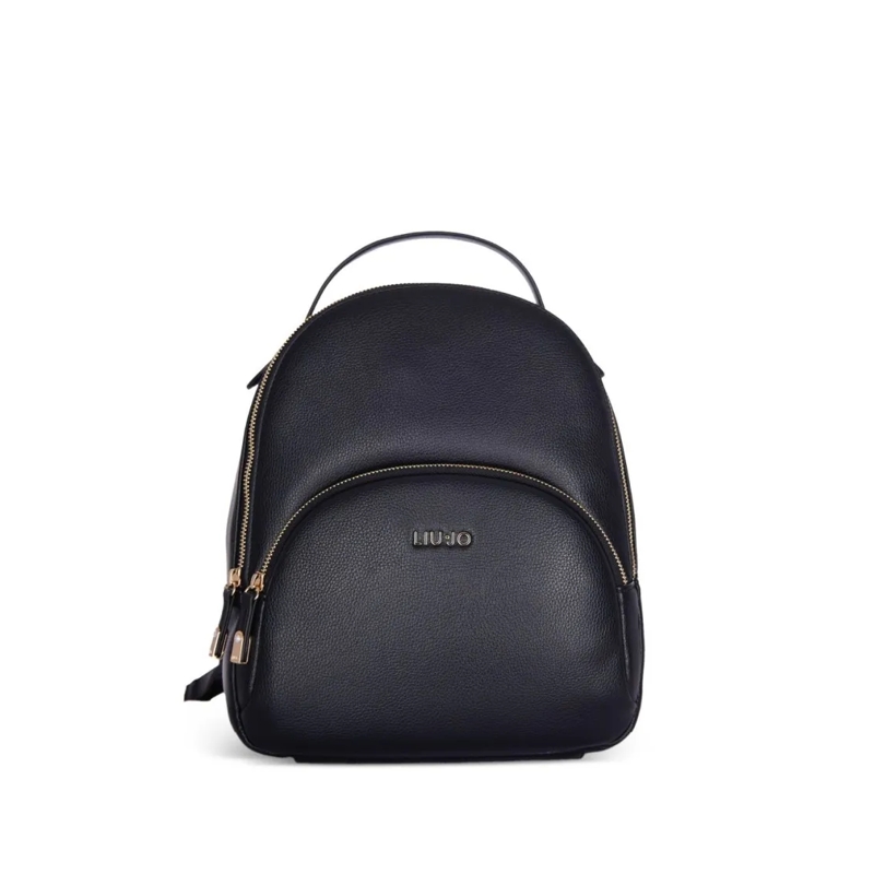LIU JO Rucksack Contemporary Black Bucket Backpack Bag Black