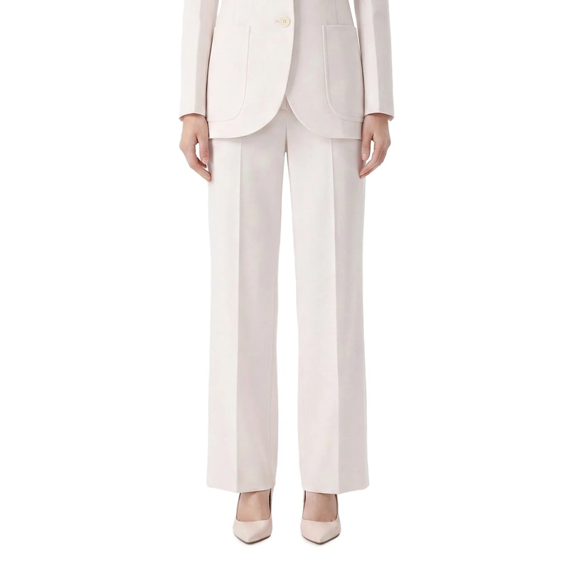 Victoria Beckham Pantalons décontractés Weite Stoffhose Alina pink(Image 2)