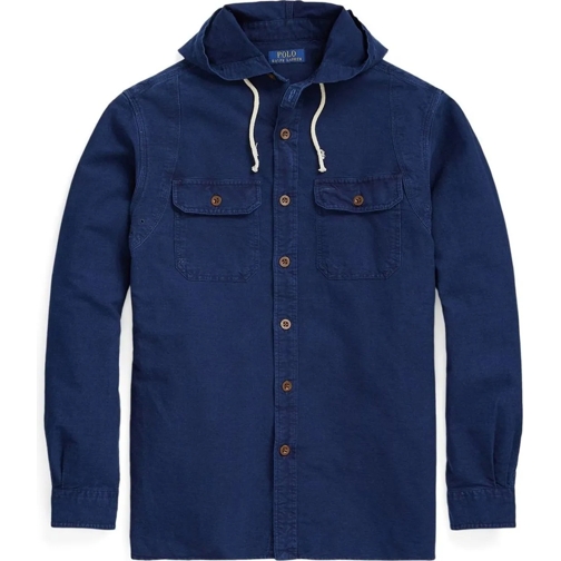 Ralph Lauren Daunenjacken Classic Fit Oxford Workshirt Jacket blau