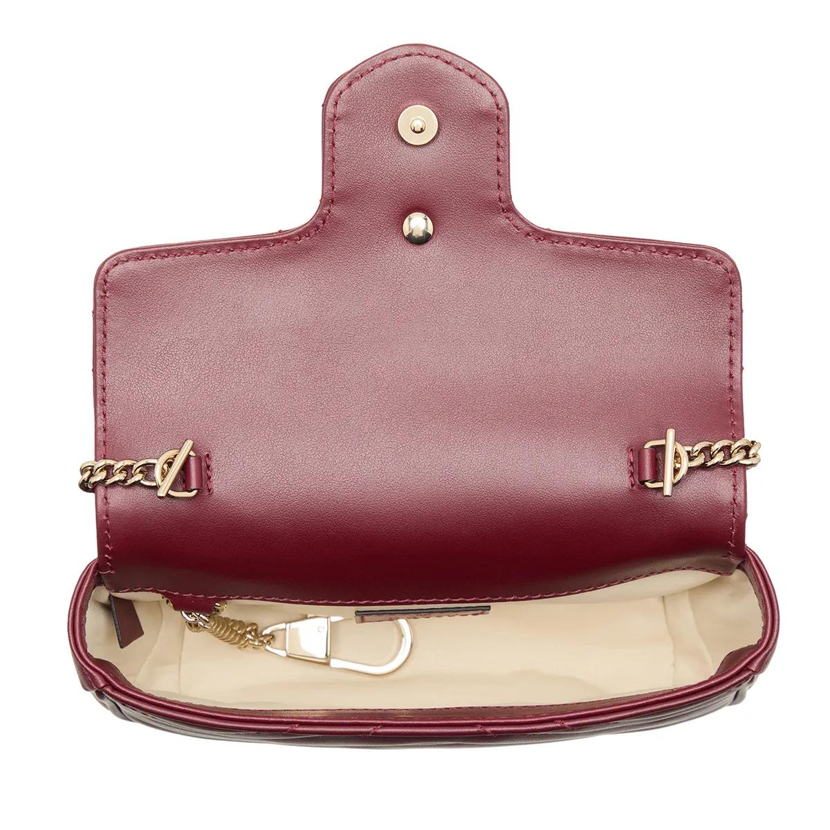Gucci Crossbody bags GG Marmont Super Mini in rood