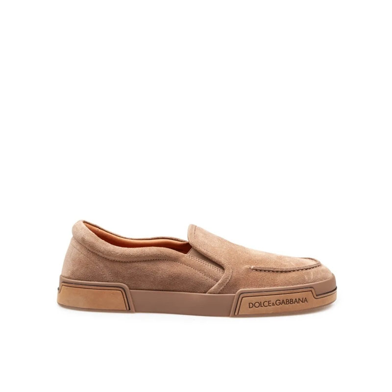Dolce&Gabbana Loafer Hazelnut Calfskin Crust Loafers Brown
