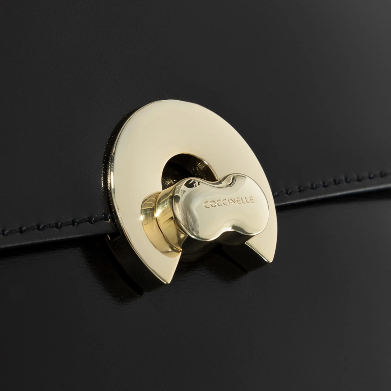 Coccinelle Crossbody Bag Coccinelle Binxie Shiny Ca Noir(Image 5)