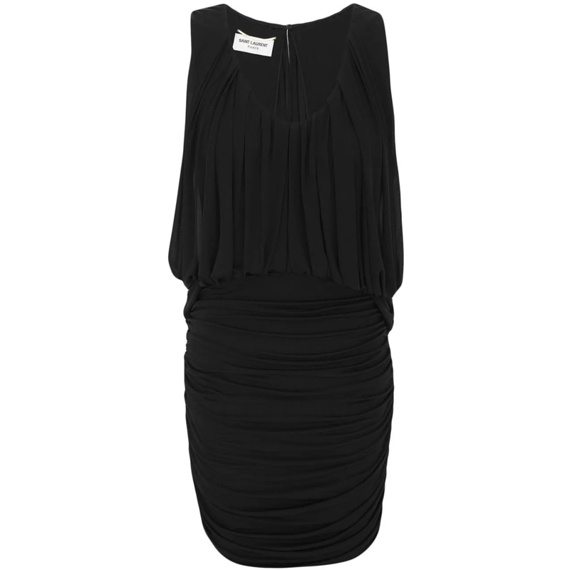 Saint Laurent Minikleid Dresses Black schwarz