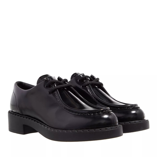 Prada Loafer Black Chaussures à lacets