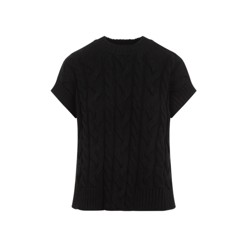 Max Mara Pullover Eric Gilet Black