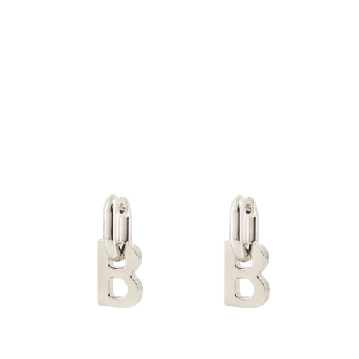 Balenciaga B Chain Xs Earp Earring - Slick Silver Silver Oorsteker