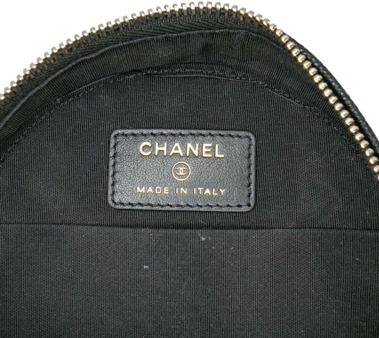 Thumbnail - Chanel Hobo Bags - Caviar CC Filigree Round Clutch with Chain - Gr. unisize - in Schwarz - für Damen