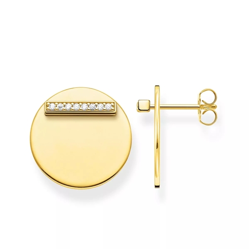 Thomas Sabo Ear Studs Together Coin Gold Ohrstecker