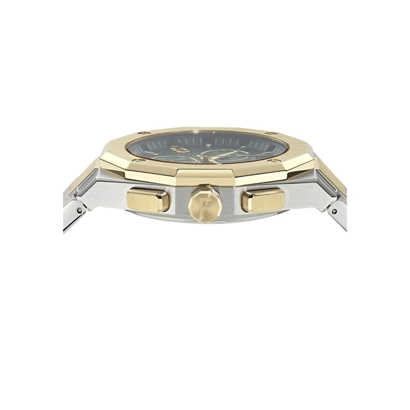 Salvatore Ferragamo Chronograph Quarz-Chronographenuhr Versilia Chrono grün(Image 2)