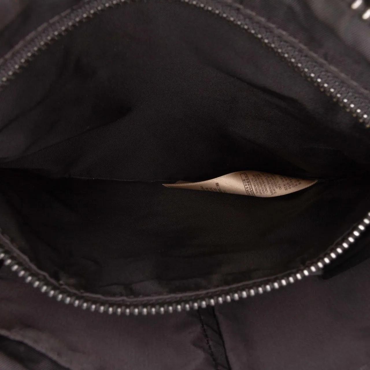 Thumbnail - Burberry Hobo Bags - Smoke Check Nylon Crossbody - Gr. unisize - in Grau - für Damen