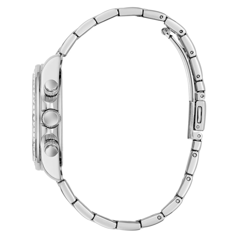 Guess Quarzuhr Quarz-Analoguhr Victoria silber(Image 2)