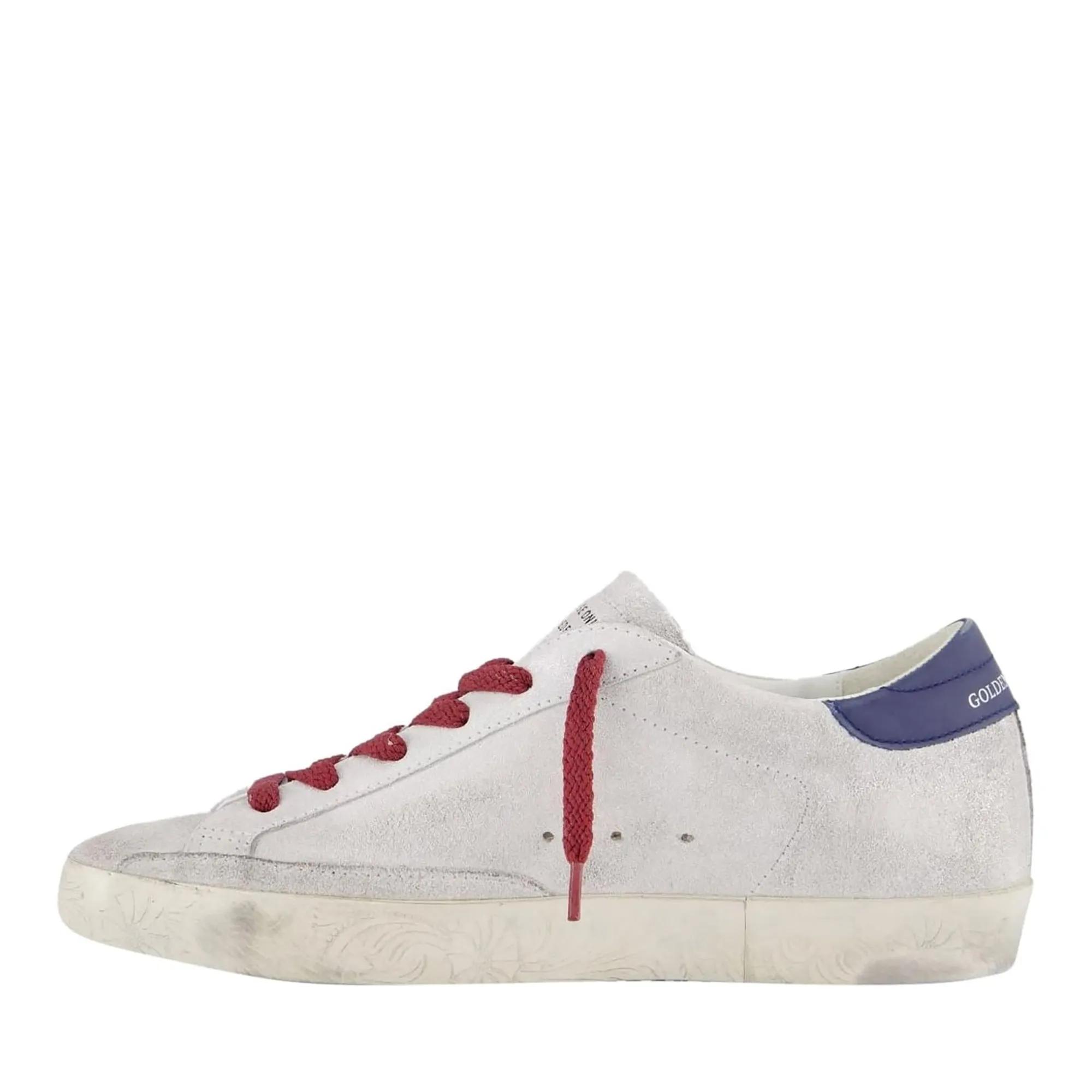 Golden Goose Low-Top Sneakers Dames Super Star in wit