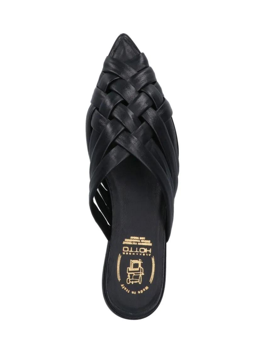 Thumbnail - Alexander Hotto Sandalen - Woven Sandals – Black - Gr. 36 (EU) - in Schwarz - für Damen