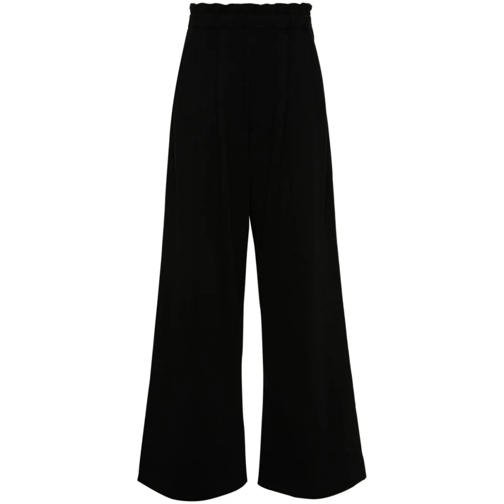 Dries Van Noten  Black Cotton Trousers Black