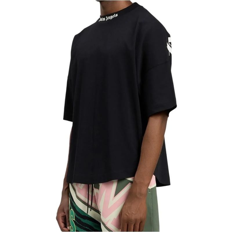Palm Angels T-shirt Heren T-shirt schwarz(Image 3)