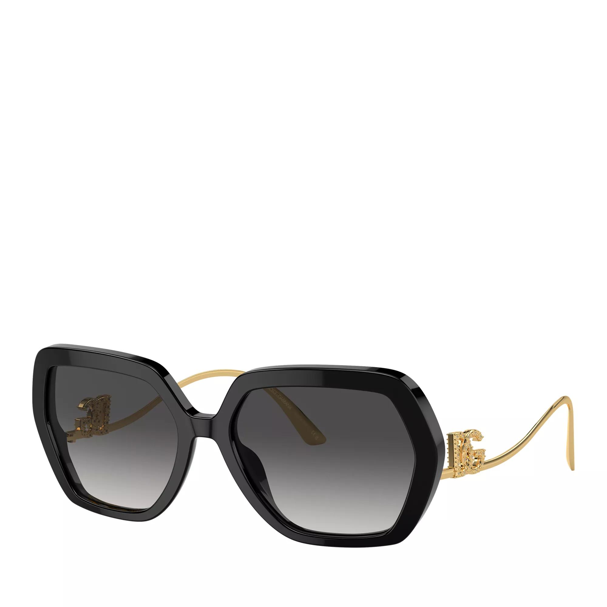 Dolce&Gabbana Sonnenbrille - 0DG4468B 58 501/8G - Gr. unisize - in Schwarz - für Damen