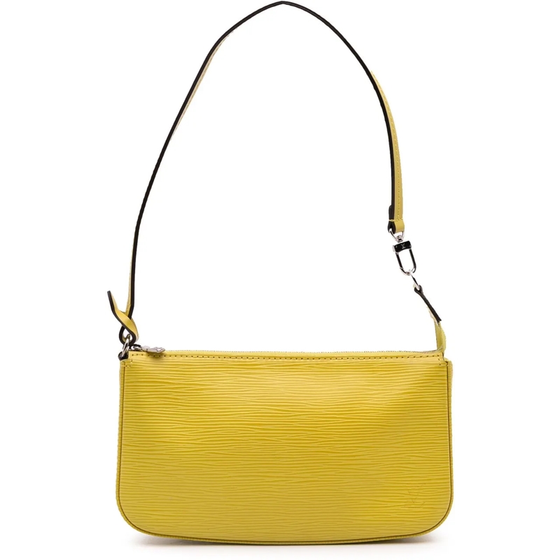 Louis Vuitton Schultertasche Epi Pochette Accessoires gelb