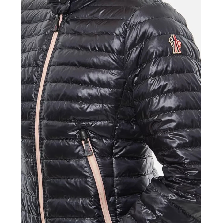 Black mens moncler coat online