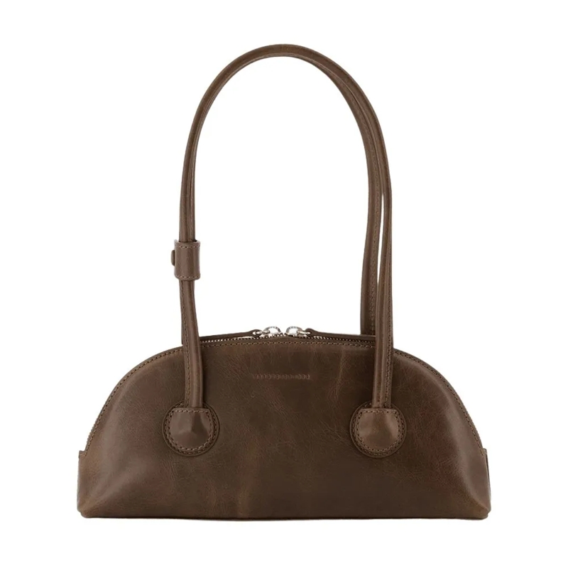 MARGE SHERWOOD Sac à bandoulière Bessette Shoulder Bag - Leather - Brown Brown