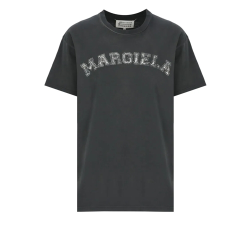 Maison Margiela T-shirts T-Shirt With Logo Black