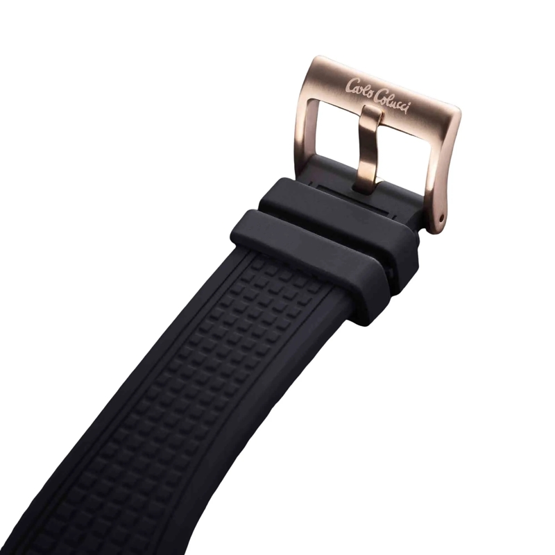 Carlo Colucci Automatikuhr Quarzuhr CC504-1 schwarz(Image 3)