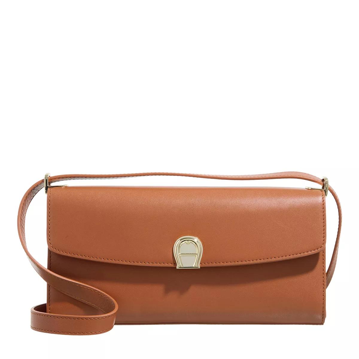 Aigner Crossbody Bags - Cele - Gr. unisize - in Cognacbraun - für Damen