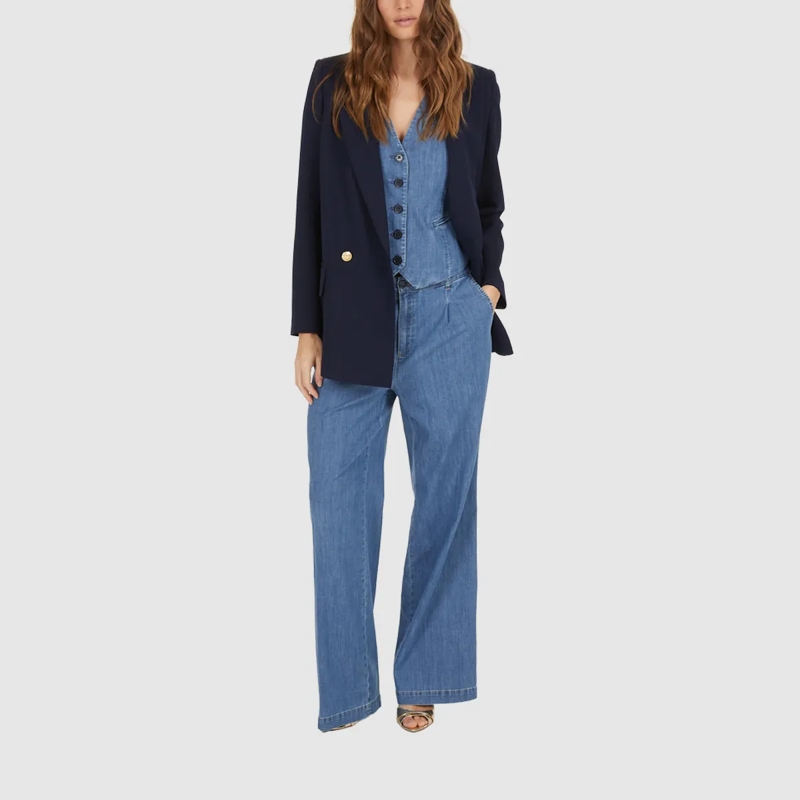 Marc Aurel Weste Jeansweste blau(Image 2)