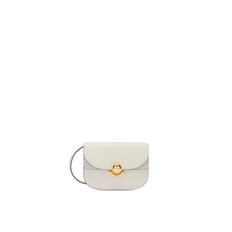 Furla Schultertasche Sfera Mini Crossbody Bag In Cream Leather White