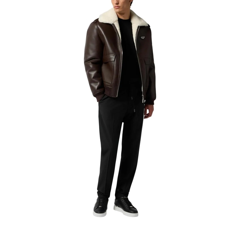 Philipp Plein Übergangsjacke Jacke braun(Image 3)