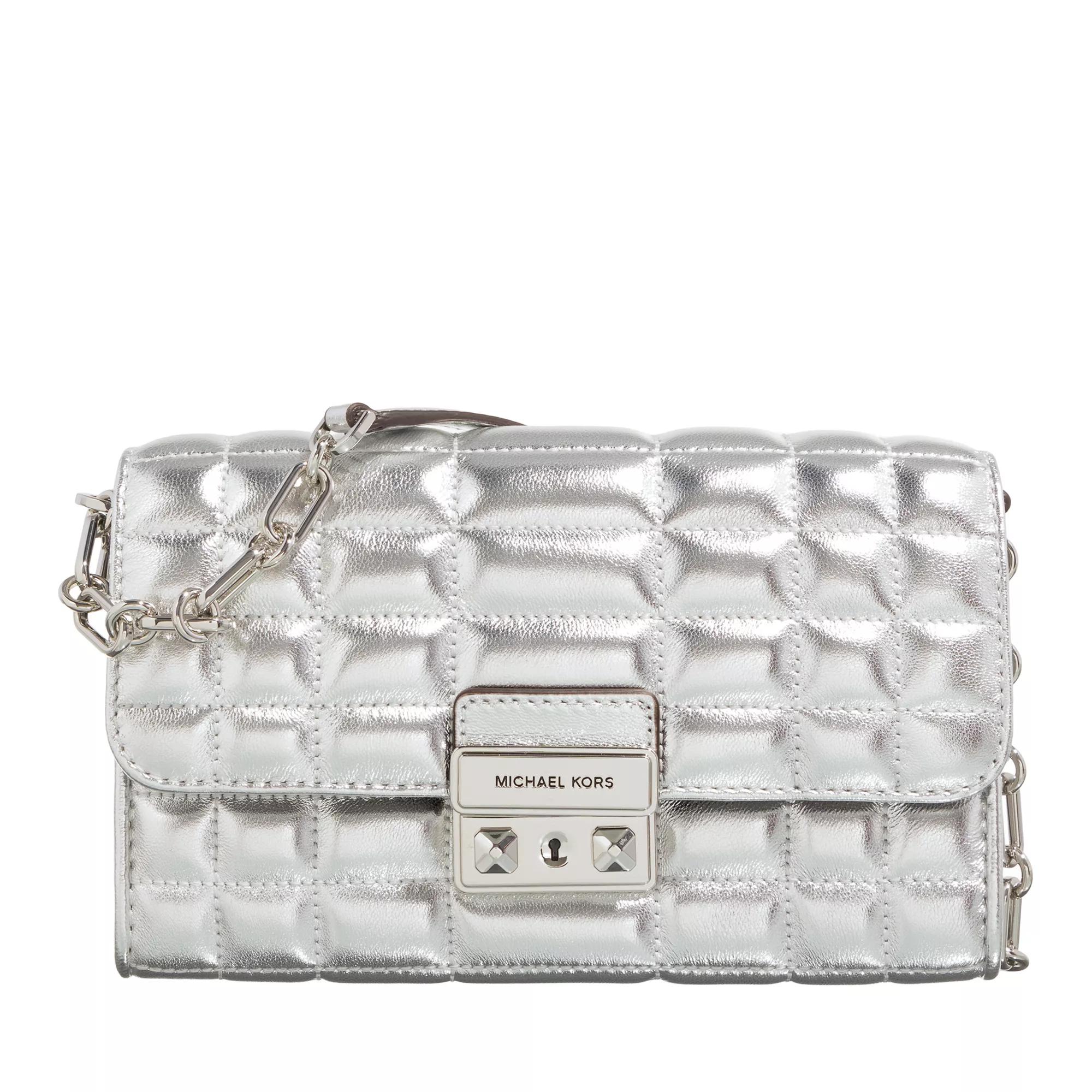 Michael kors crossbody bag silver discount