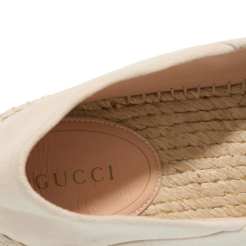 Gucci Espadrilles Horsebit Espadrilles Ivory(Image 5)