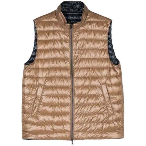 Herno Down-Feather Quilted Reversible Jacket Brown 