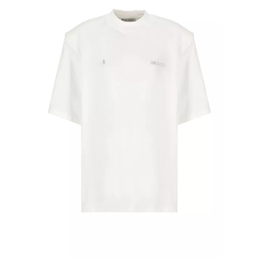 The Attico White Cotton T-Shirt White 
