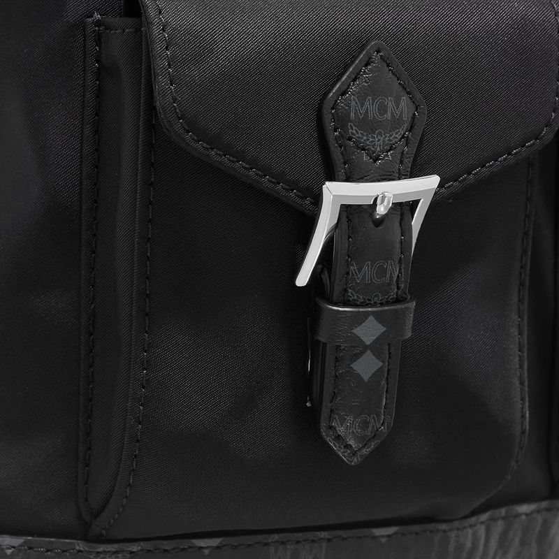 MCM Rucksack Aren Backpack Mini Black(Image 5)